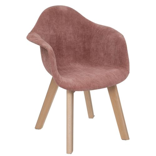 Chaise Pour Enfant Lena Avec Accoudoir - Rose