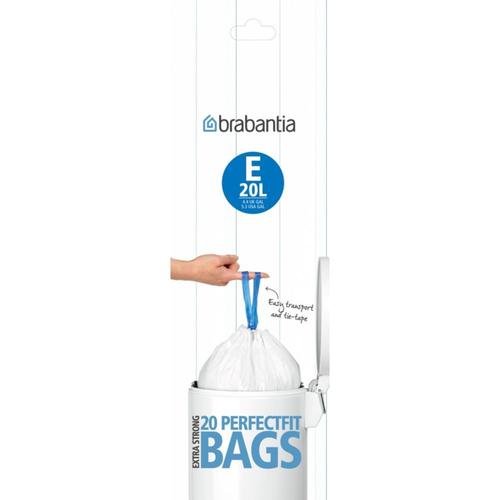 Sac poubelle Brabantia 20 L - 20 sacs - E