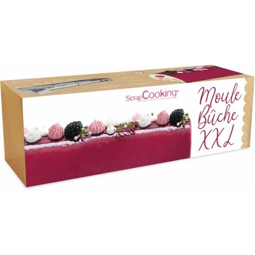 Moule À Bûche Scrapcooking Buche Inox Xxl