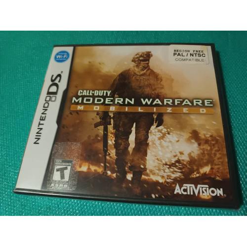 Call Of Duty Modern Warfare Mobilized Nintendo Ds Us Usa Esrb