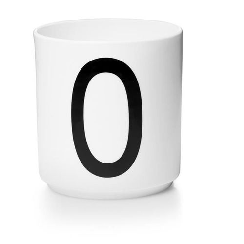 Tasse Blanche Design Letters - Design Letters - Blanc - O