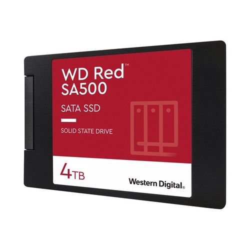 WD Red SA500 WDS400T1R0A - SSD - 4 To - interne - 2.5" - SATA 6Gb/s
