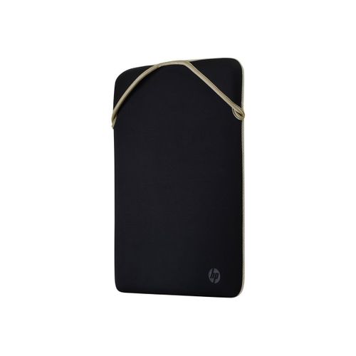 HP Protective - Housse d'ordinateur portable - jusqu'à 15,6" - noir, or - pour Pavilion Laptop 15
