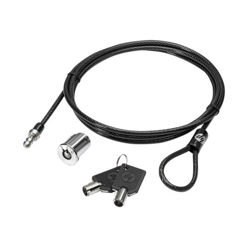 HP Docking Station Cable Lock - Câble de sécurité - pour EliteBook 84XX, 85XX, 8770; ZBook 15u G2, 15u G3, 15u G4, 15u G5, 15u G6, 17, 17 G2