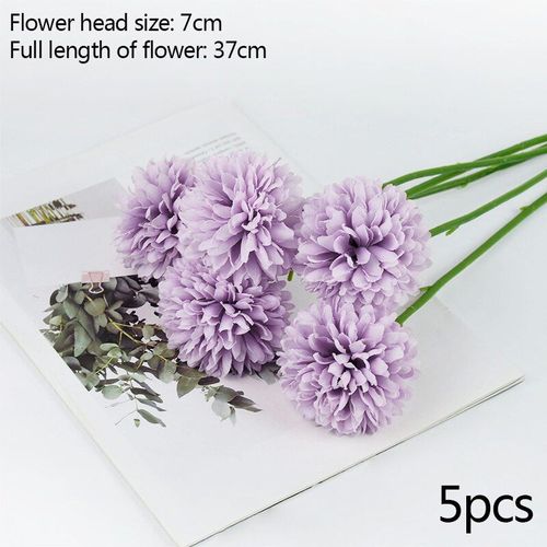 D07-violet - Vase À Fleurs Nordique Imitation Céramique, Anti-chute Pour Salon, Ornement De Table Pour Fête De Mariage, Vases Pour Fleurs