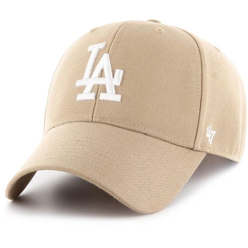 47 Brand Adjustable Cap - Mvp Los Angeles Dodgers Beige