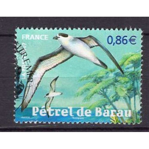 Rance 2007 Animaux En Voie De Disparition Le Petrel De Barau De La Reunion Oblitere
