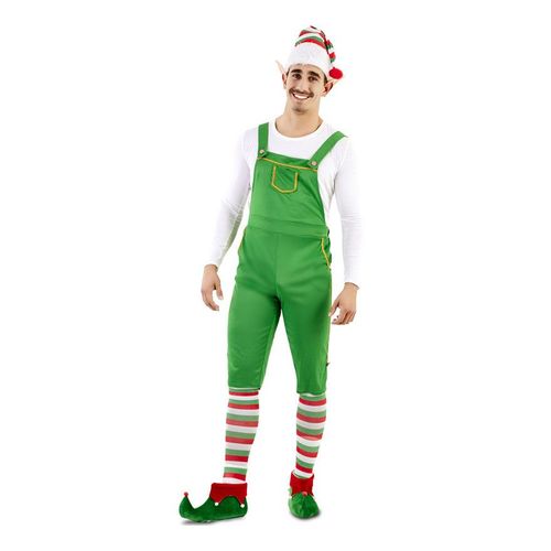 Déguisement Lutin Vert Avec Chapeau Homme