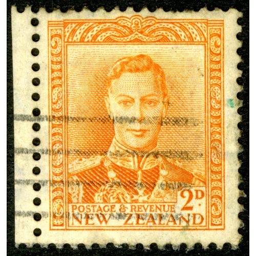 Timbre Oblitéré New Zealand, Postage & Revenue, 2d