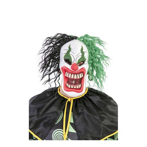 Masque De Clown Fou Avec Cheveux