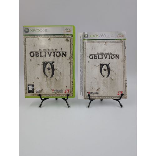 Jeu Xbox 360 The Elder Scrolls Iv (4) Oblivion En Boite, Complet