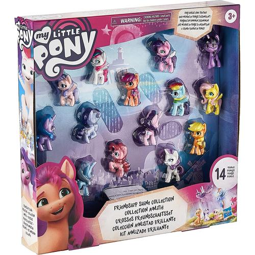 My Little Pony - 14 Figurines Poneys - Collection Amitié