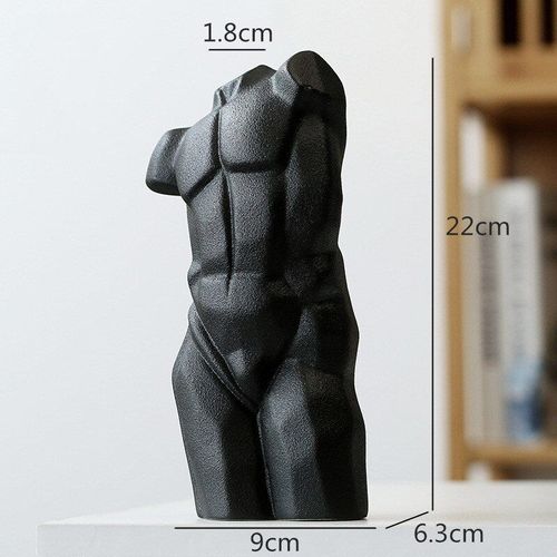 Vase en forme de fesse nue en résine pour décoration,objet créatif fait à la main, accessoire artisanal pour maison, style moderne, pot pour arrangement de fleurs