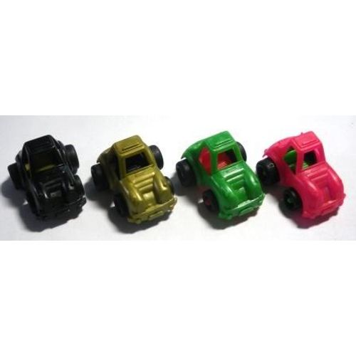 Figurines "Nestlé / Nesquik" - Petites Voitures 2 / Lot De 4 Voitures Type 2 De Couleurs Différentes