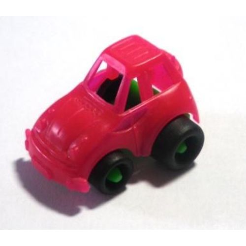 Figurine "Nestlé / Nesquik" - Petites Voitures 2 / Voiture Type 2, Couleur Rouge, Châssis Vert