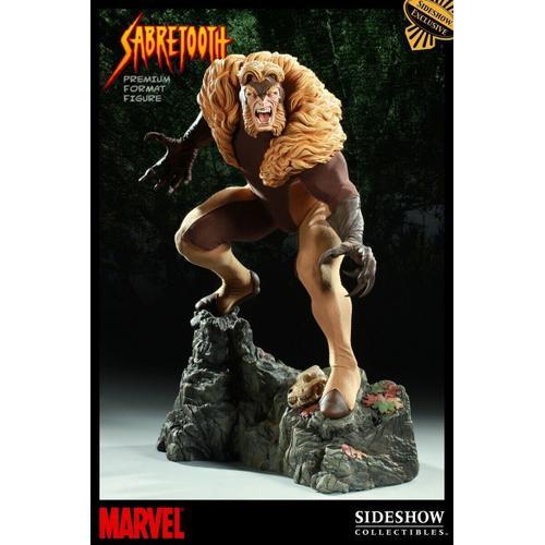 X-Men - Sabretooth Premium Format Figurine 1/4 Statue Sideshow Marvel 0341/1000