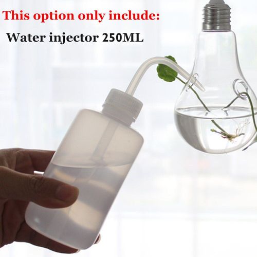 Injecteur d'eau 250 ml - Vase en verre suspendu pour fleurs, 1 pièce, décoration créative, porte plante, Style nordique moderne, ornements de jardin pour la maison