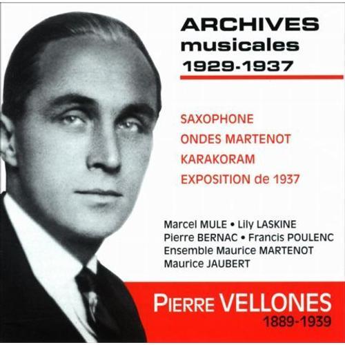 Archives Musicales Pierre Vellones