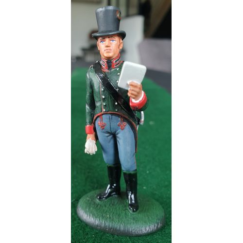 Soldat De Plomb Officer Landwehr De Carinthie Autriche 1809