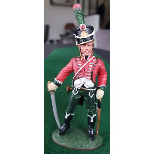 Soldat De Plomb Trompette 11ème Chasseurs France 1810