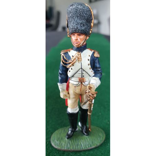 Soldat De Plomb Officier Cavalerie De La Garde 1890-1814