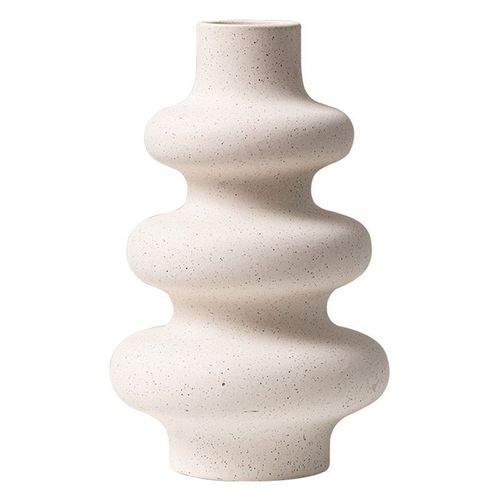 beige - Vase nordique en céramique Beige, Pot de plantes, décoration pour la maison, Arrangement de fleurs, jardin, salon, bureau, artisanat de décoration