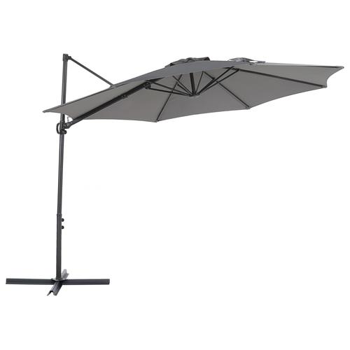 Parasol En Porte-À-Faux Gris Foncé D 2,95 M Savona Ii