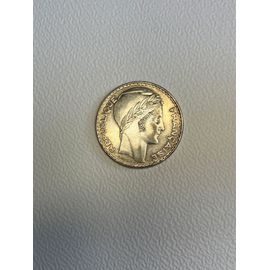 20 Francs Turin 1933 Très Bon État 