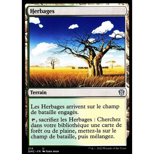 Herbages - Magic - Deck Commander Dominaria Uni - U - 214