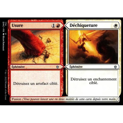 Usure - Déchiqueture - Magic - Deck Commander Dominaria Uni - U - 174