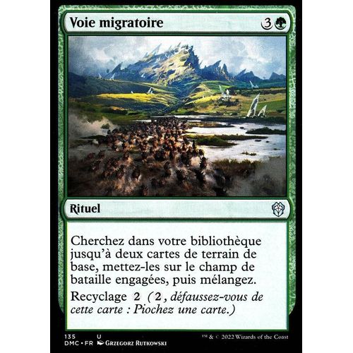 Voie Migratoire - Magic - Deck Commander Dominaria Uni - U - 135