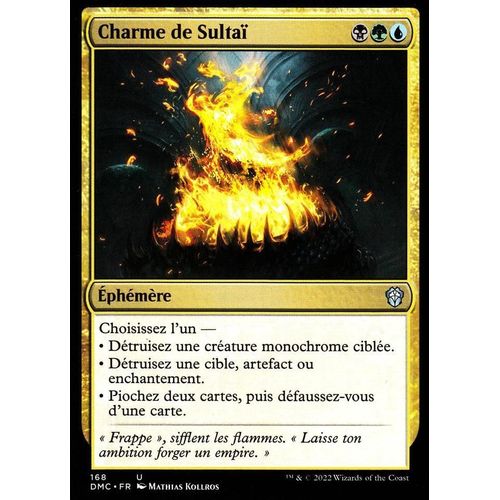 Charme De Sultaï - Magic - Deck Commander Dominaria Uni - U - 168