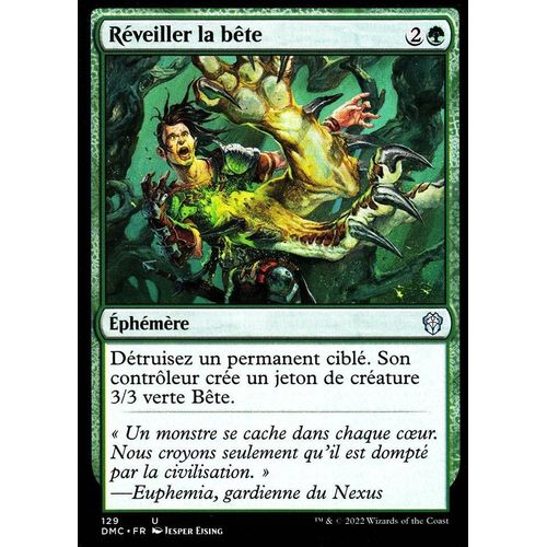 Réveiller La Bête - Magic - Deck Commander Dominaria Uni - U - 129