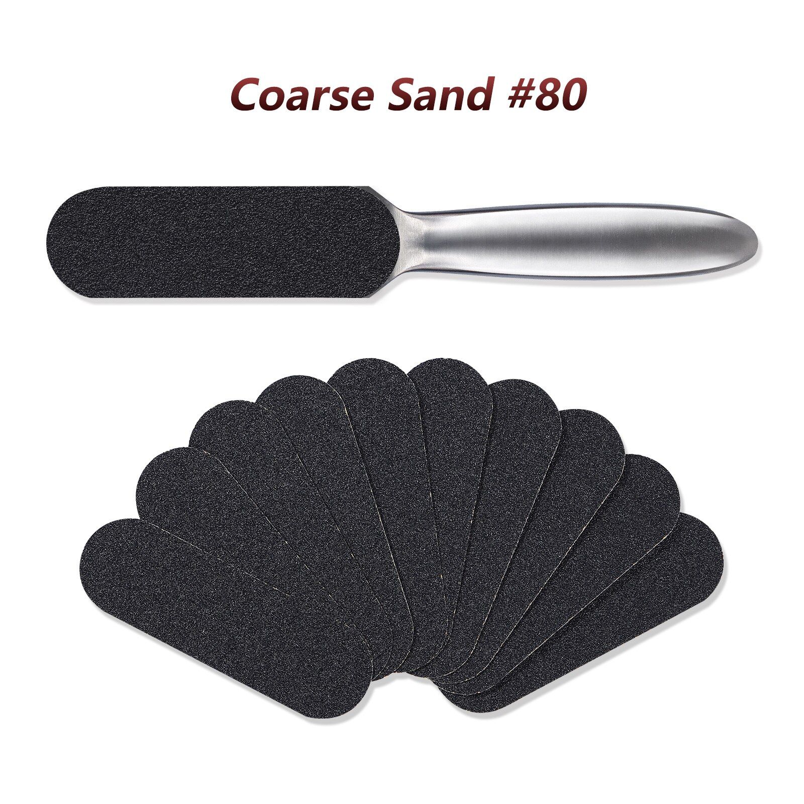 200pcs Grit 80 - 1 Ensemble De Limes De Pdicure, Remplaceme... - 3