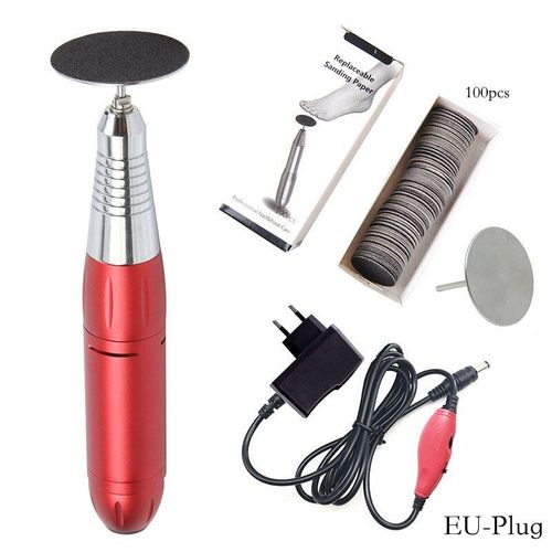 Gris Clair - Bandes De Ponçage Volcanique Pour Ponceuse À Ongles, Pour Enlever Les Callosités De La Peau Morte, Pour Nail Art, Appareil Électrique Exfoliant Pour La Peau 