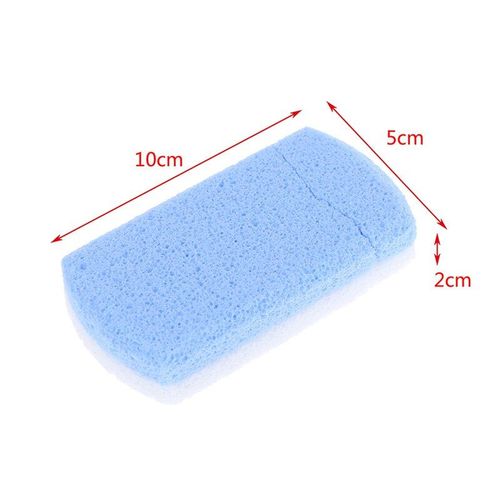 Blanche - Exfoliant En Pierre Ponce Pour Les Pieds, 1 Pièce, Dissolvant Pour Peaux Mortes Dures, Portable, Gommage Pu, Soins Des Pieds, Accessoires De Soins 