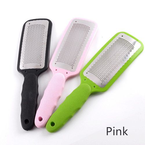 Rose - Lime À Pied Multifonction En Acier Inoxydable Rose, Outil De Soins Des Pieds, Dissolvant De Callosités, Pédicure, Grattoir, Portable, 1 Pièce, 2 # 