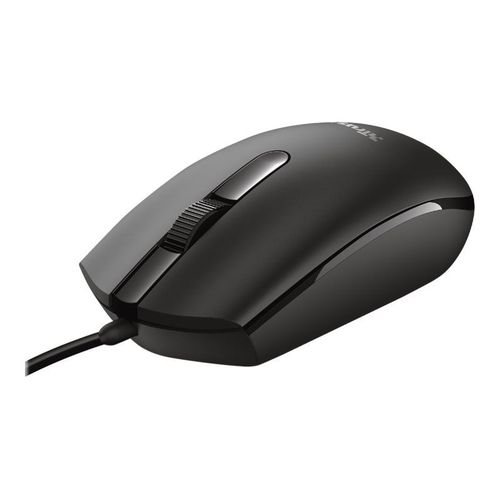Trust TM-101 - Souris - droitiers et gauchers - optique - 3 boutons - filaire - USB