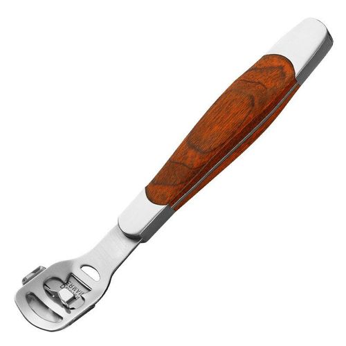 1 Pcs - Outil De Soin Des Pieds En Acier Inoxydable, Dissolvant De Callosités De Peau Morte, Raboteuse, Rasoir Avec 1 Lame, Couteau Pour Peaux Mortes Dures 