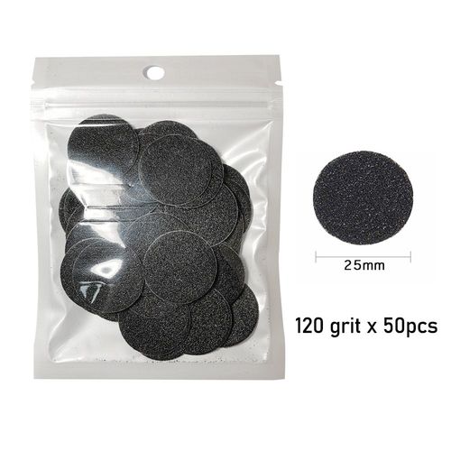 Seulement Du Papier De Verre 1bag - Outils Électriques De Soins Des Pieds, Remplacement Du Papier De Verre, Dissolvant De Peau Morte, Outils De Pédicure 