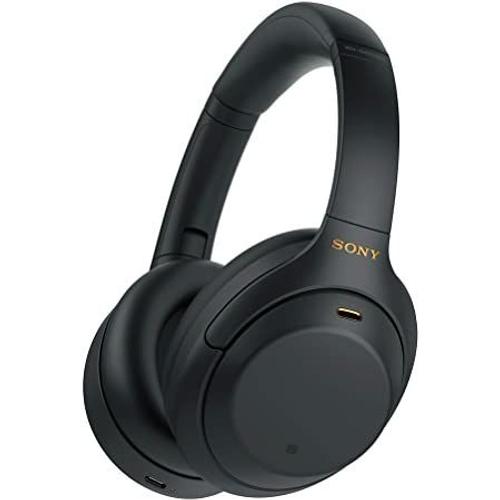 Sony WH-1000XM4 Casque audio à réduction de bruit Bluetooth - Noir