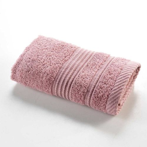 Serviette D'invité "Tendresse" 30x50cm Bois De Rose