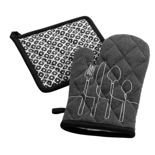 Gant & Manique Coton "Cuisiline" 28cm Anthracite
