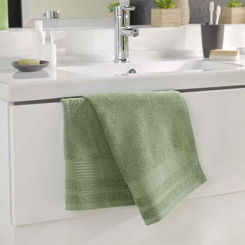 Serviette De Toilette "Tendresse" 50x90cm Fougère