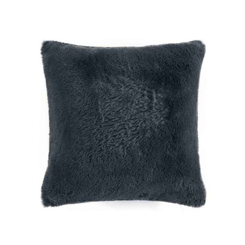 Housse De Coussin "Caresse" 40x40cm Anthracite