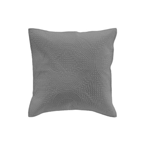 Housse De Coussin "Romane" 40x40cm Anthracite