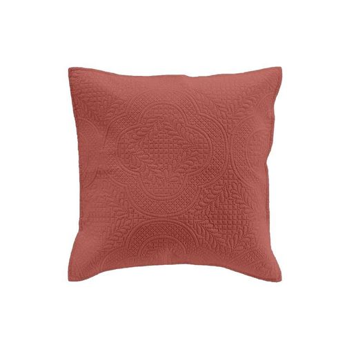 Housse De Coussin "Romane" 40x40cm Terracotta