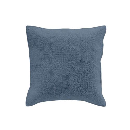 Housse De Coussin "Romane" 40x40cm Bleu