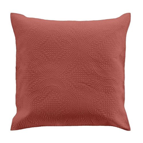 Housse De Coussin "Romane" 60x60cm Terracotta