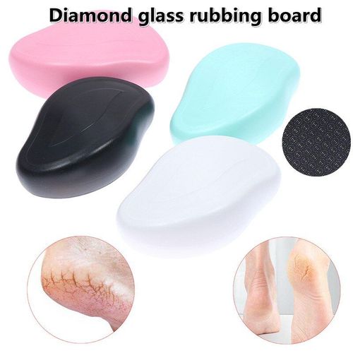 Ou - Râpe À Pied En Verre Nano 4 Couleurs, Dissolvant De Peau Morte, Planche De Pédicure Indolore, Outil De Soins Des Pieds 